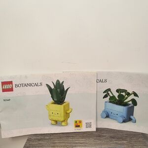 LEGO 10349 Happy Plants – Botanical Collection Sealed No Box. With Instructions